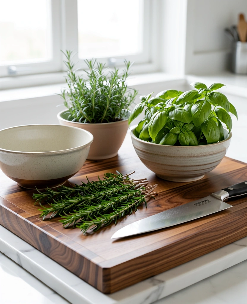 Frische Zutaten und Profi-Equipment